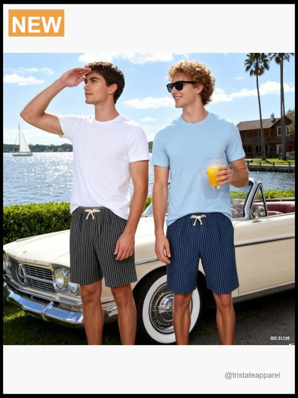 Men's Swim Trunks with Built-In Compression Liner 7 Inseam Quick Dry Zipper